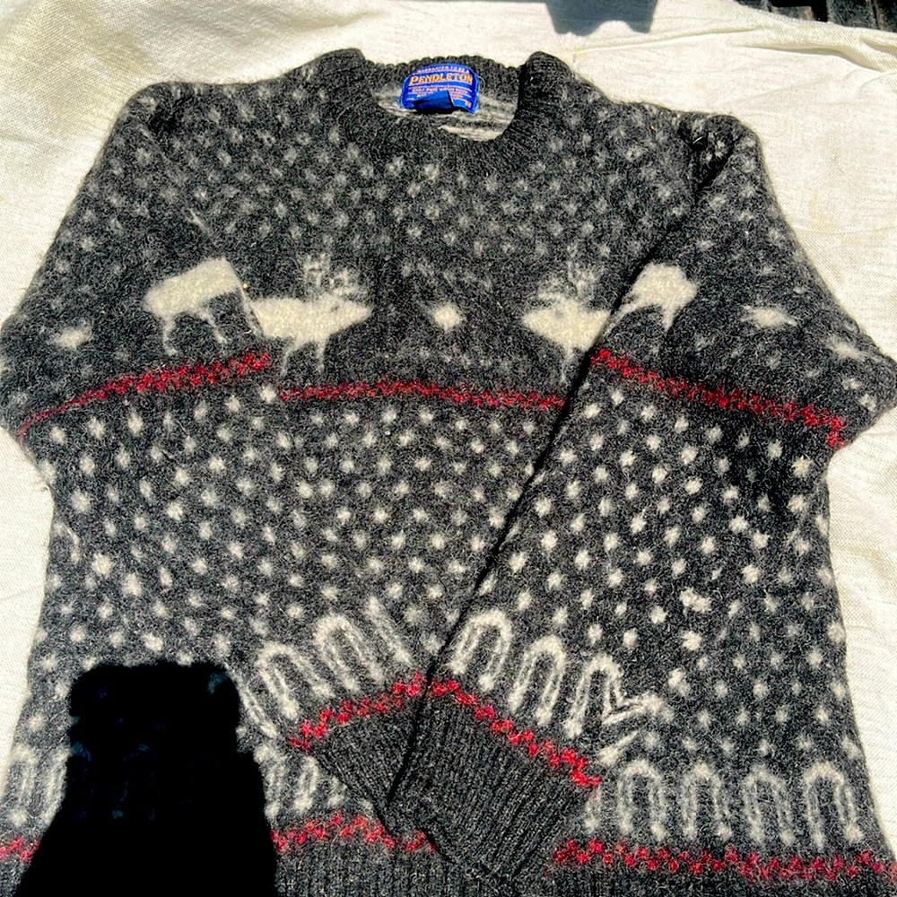 Pendleton youth medium wool sweater